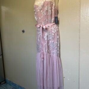 Candie's Blush Pink Lace Dress New size L